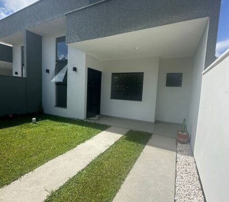 P163 – Casa Geminada nova com 02 dormitórios